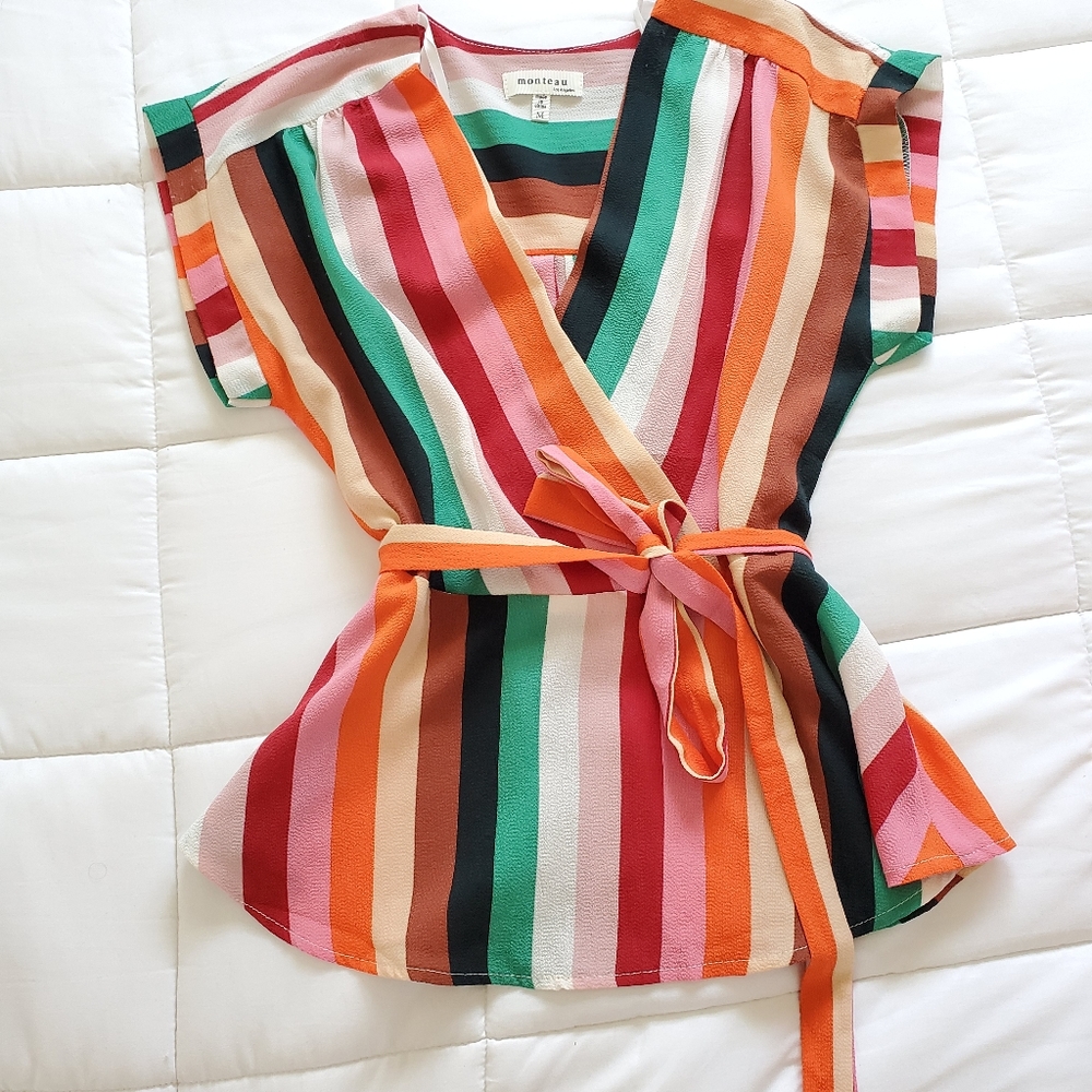 Colorful casual top